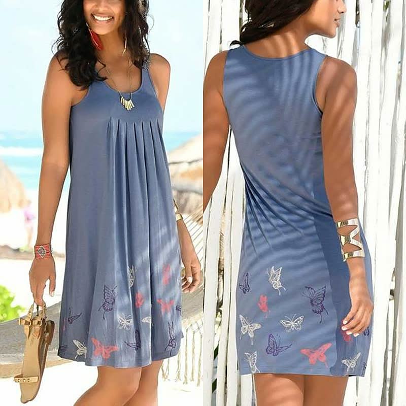 Valérie - Robe Midi Fluide