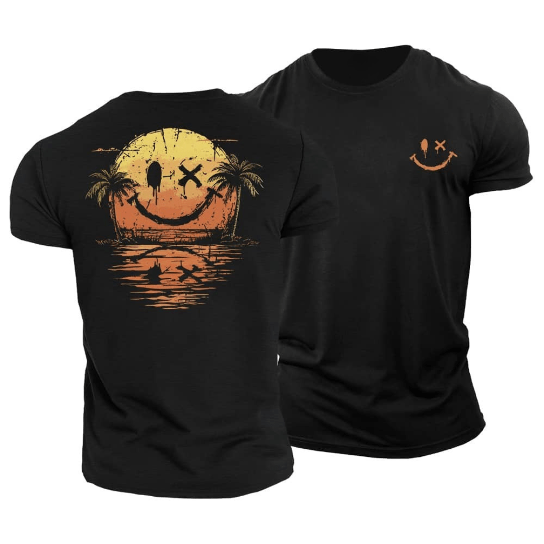 Sébastien - T-Shirt Smiley d'Été