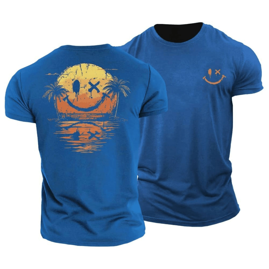 Sébastien - T-Shirt Smiley d'Été