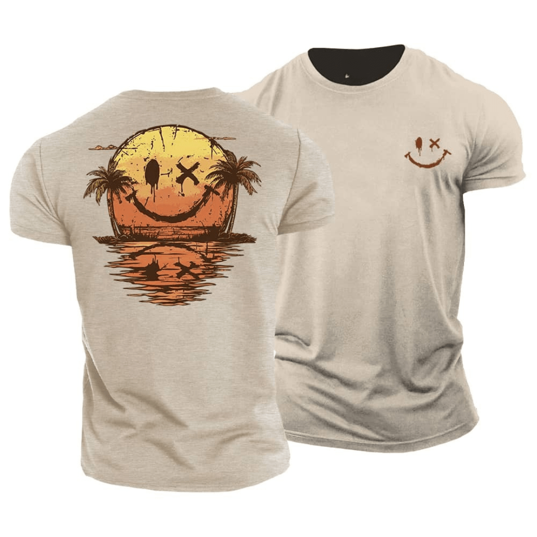 Sébastien - T-Shirt Smiley d'Été
