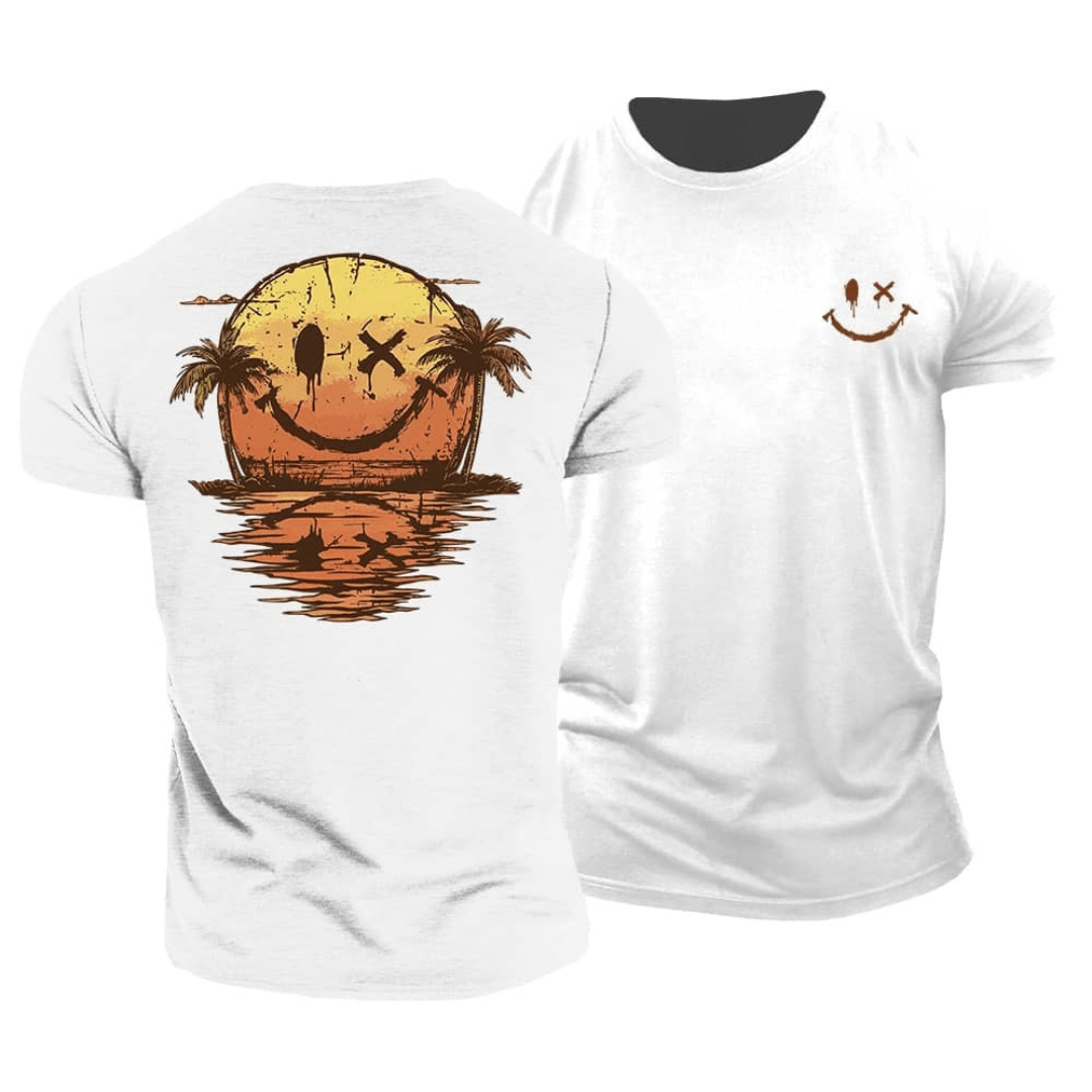 Sébastien - T-Shirt Smiley d'Été