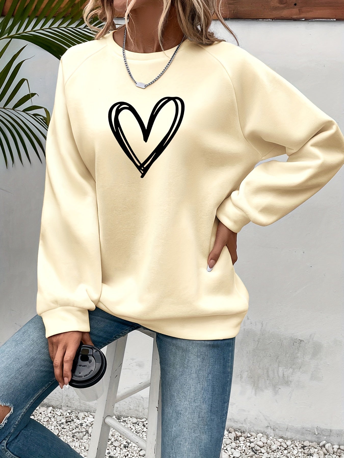 Manon - Sweat Féminin Oversize Imprimé