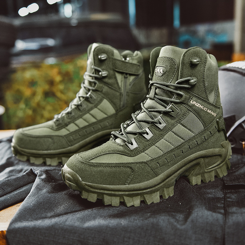 Pierre - Bottes Militaires Imperméables Homme