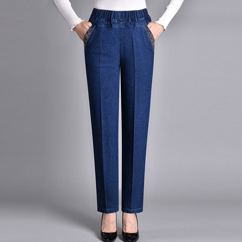 Marine - Jean Stretch Chic