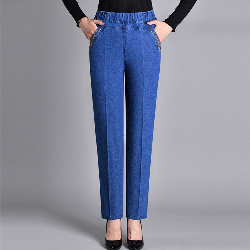 Marine - Jean Stretch Chic