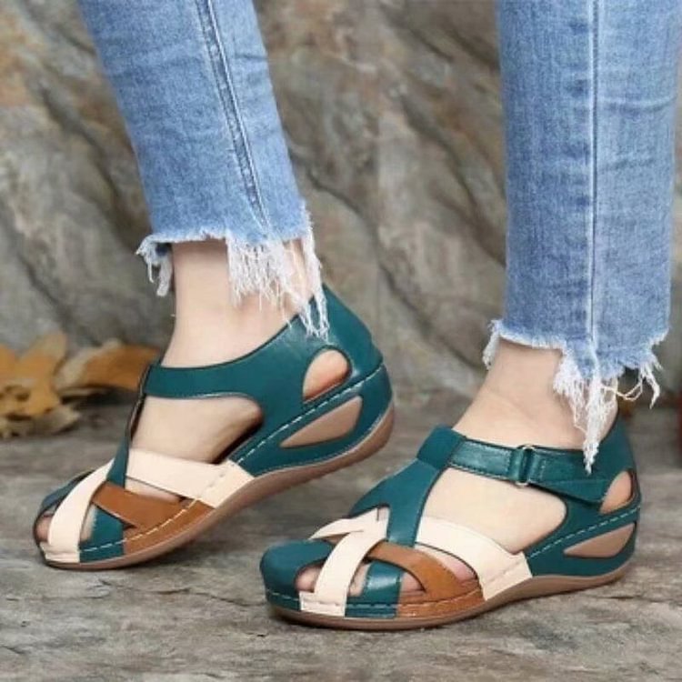 Aurélie - Mocassins orthopédiques en cuir - Touche luxe - Femme