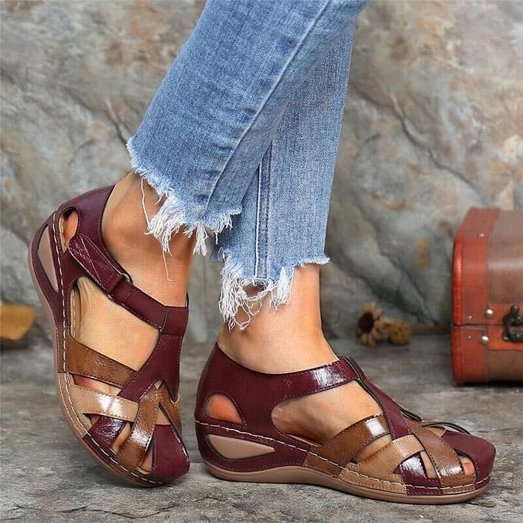 Aurélie - Mocassins orthopédiques en cuir - Touche luxe - Femme