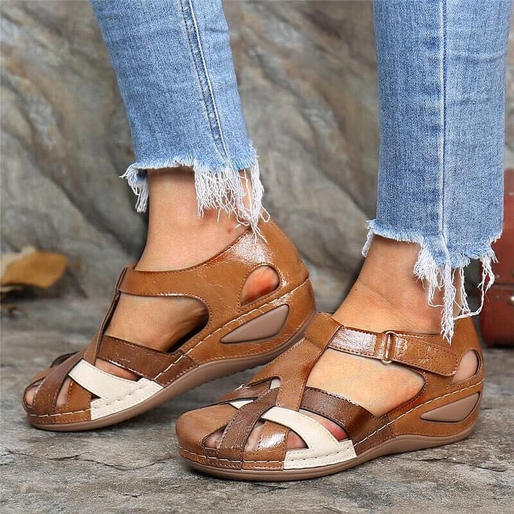Aurélie - Mocassins orthopédiques en cuir - Touche luxe - Femme