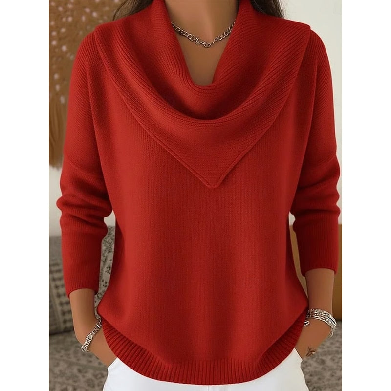 Isabelle - Pull Flatteur Col Bénitier Ample