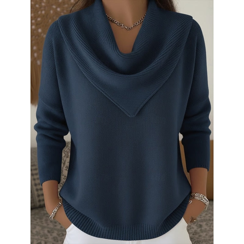Isabelle - Pull Flatteur Col Bénitier Ample