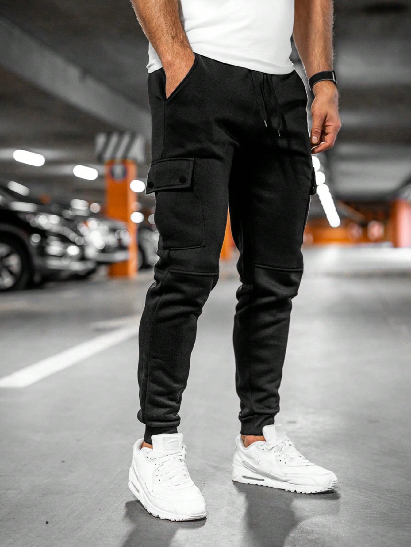 Tom | Pantalon de jogging pour homme avec poche à rabat