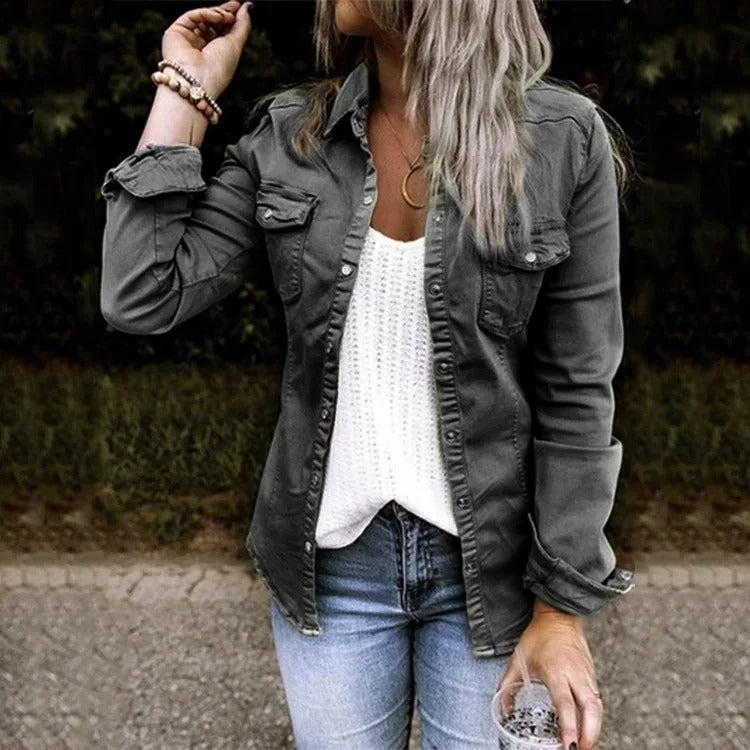 Odille - Veste femme jean