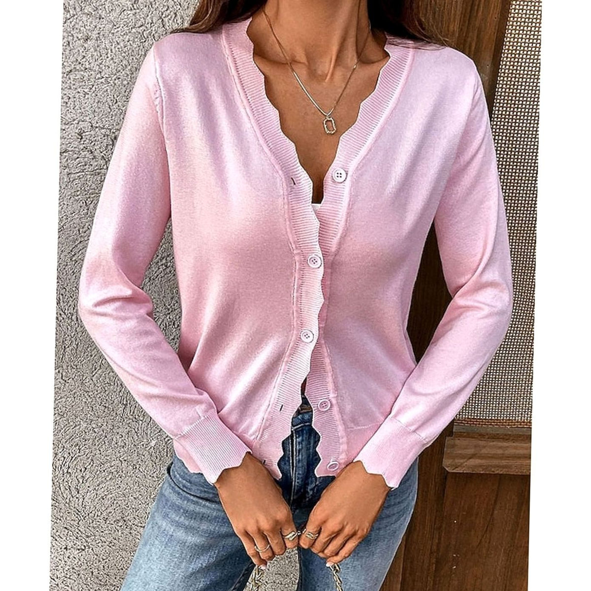 Aurélie - Cardigan Élégant Boutonné