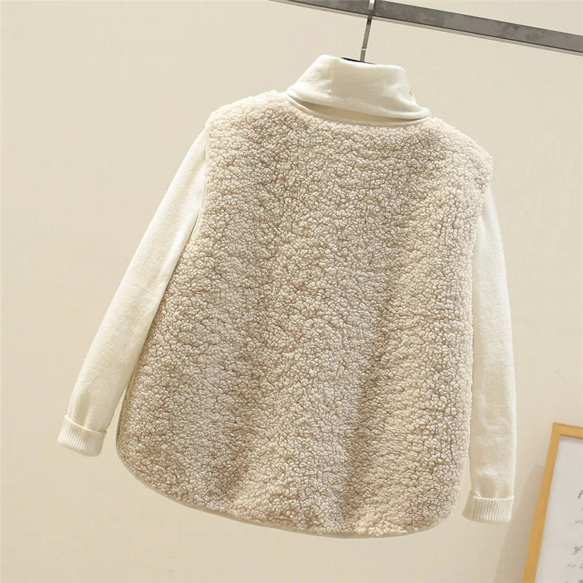 Isabelle - Gilet Élégant Grosse Maille Boutonné