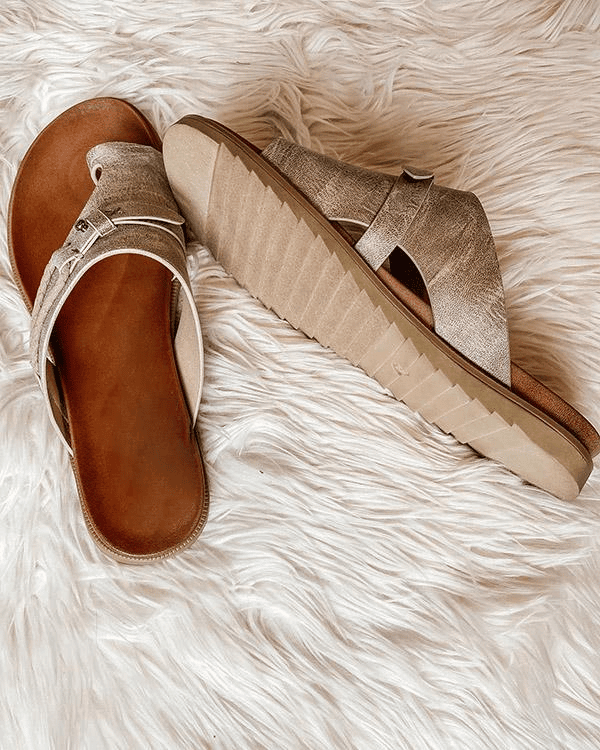 Dominique - Sandales orthopédiques - Modèle confortable, Femme