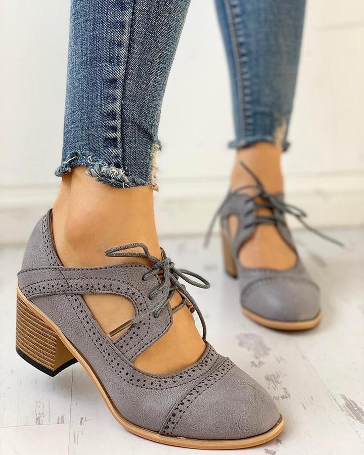 Béatrice - Chaussures orthopédiques - Talon stable, Femme